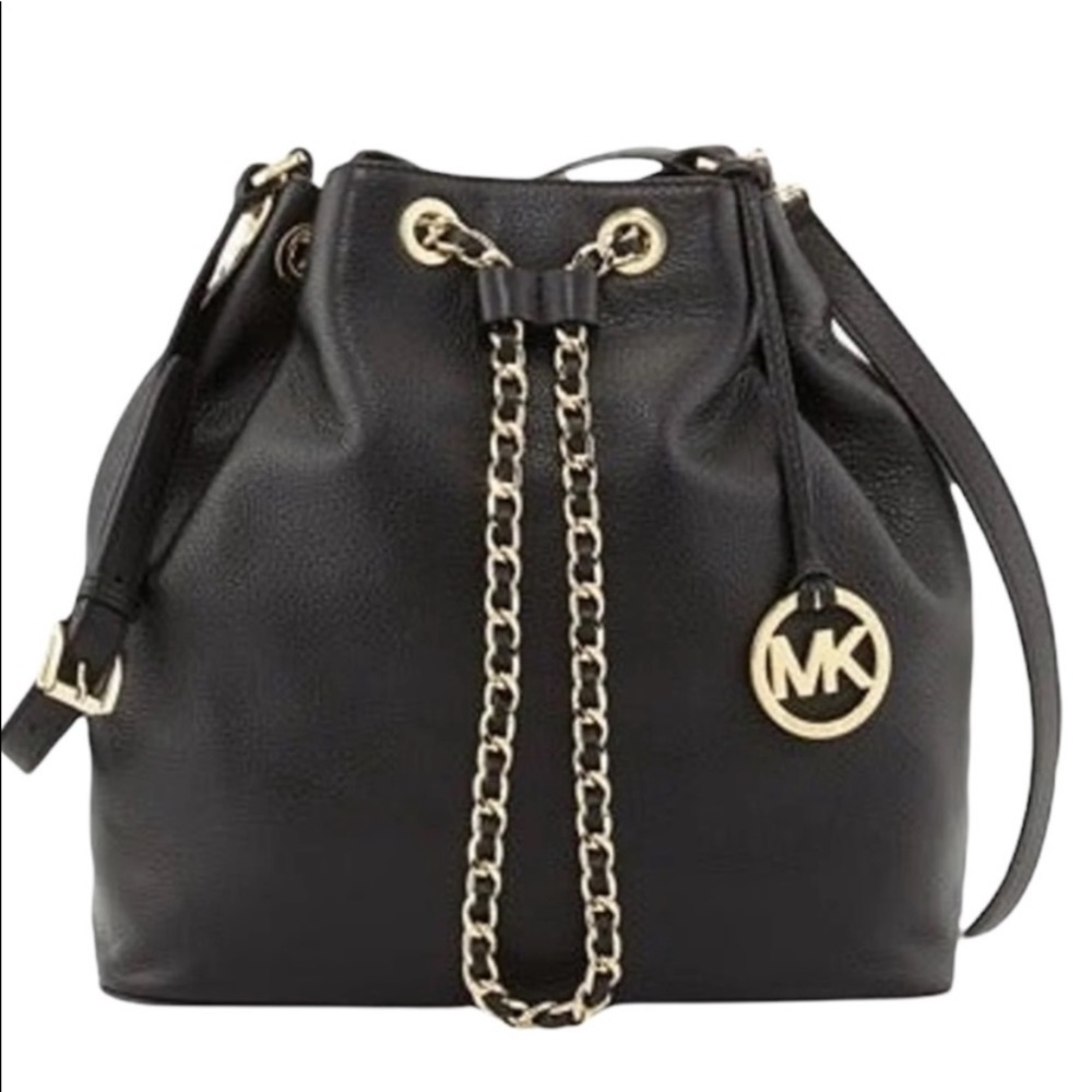 Michael Kors Frankie Leather Convertible Crossbody